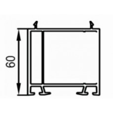 Расширительный профиль 60 мм 58 серия